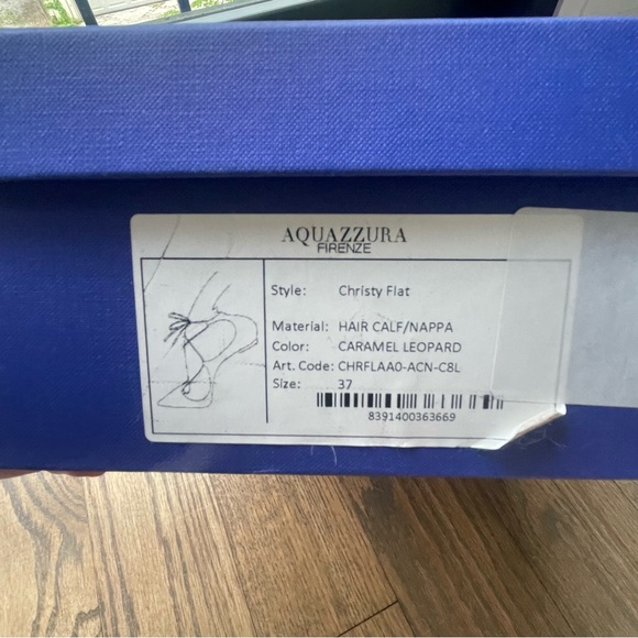 Rare Aquazzura Christy in leopard. Size 37. Box included. - Picture 7 of 7